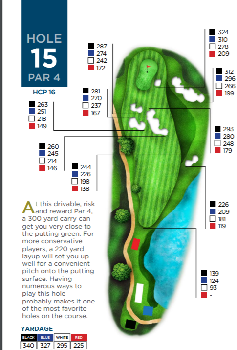 Layout Chee Chan 15 Chee Chan Hole 15